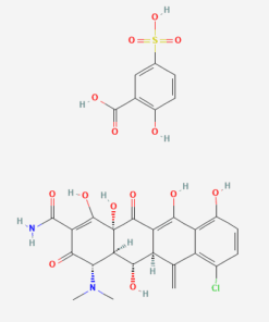 MECLOCYCLINE SULFOSALICYLATE